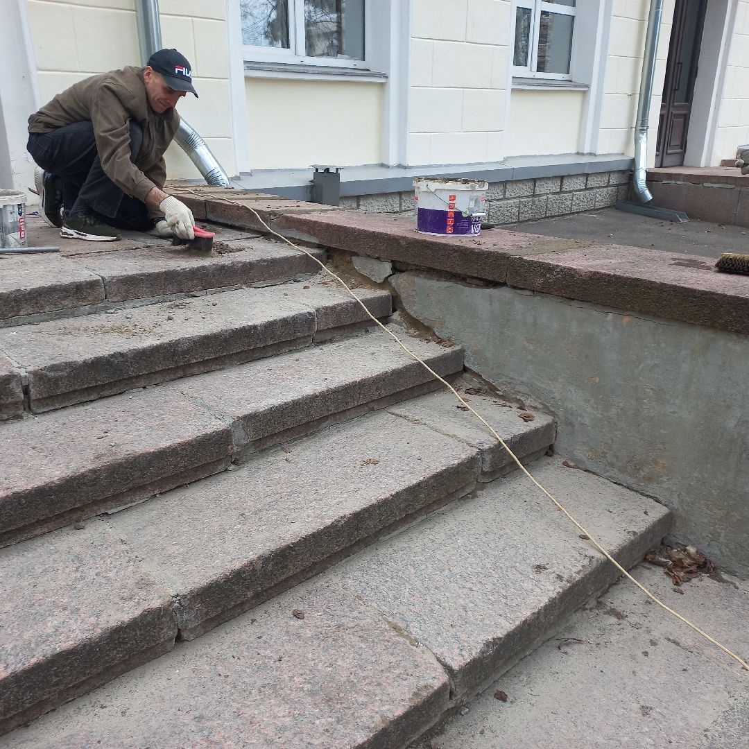 сергиев посад, дк гагарина, покраска лавочек, благоустройство,