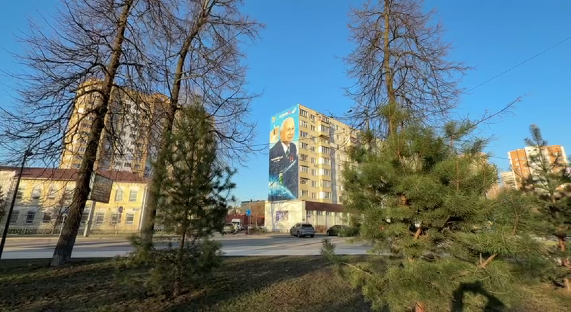 Реутов, муралы, красное знамя, Владимир Челомей, патриотизм,