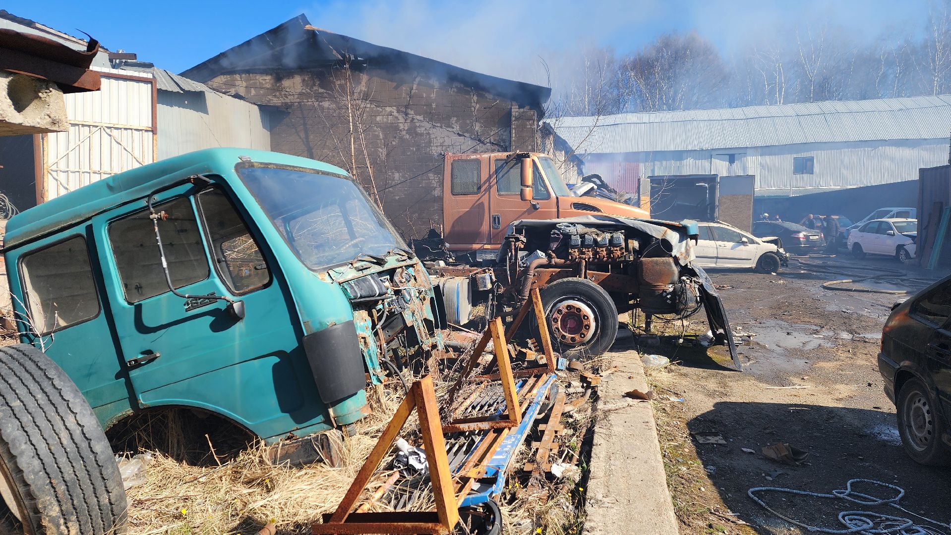 солнечногорск, пожар, тушение, спасатели,