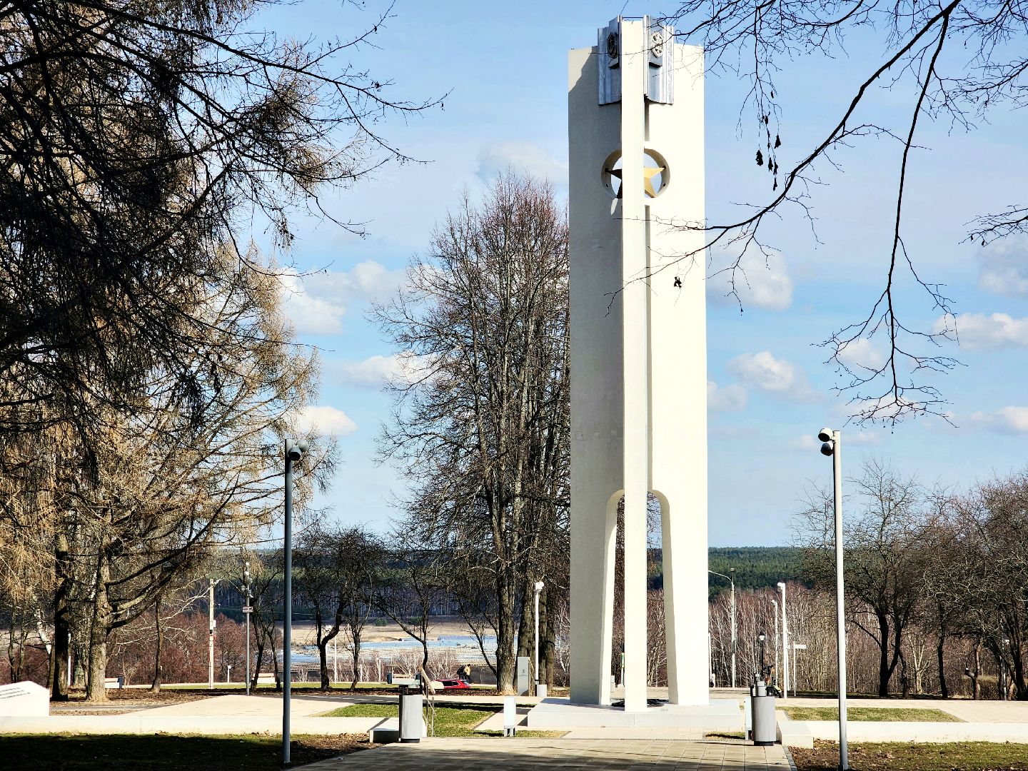 пущино, серпухов, парк победы, 80 - летие победы, благоустройство,