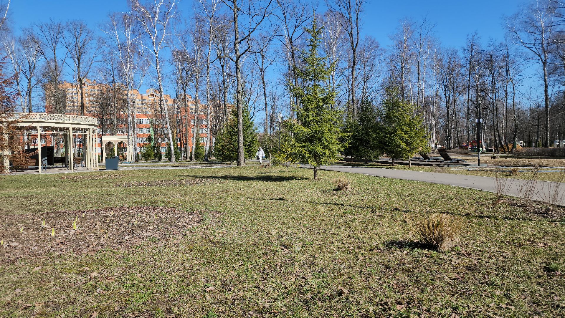 ступино, парки подмосковья, обработка от клещей,