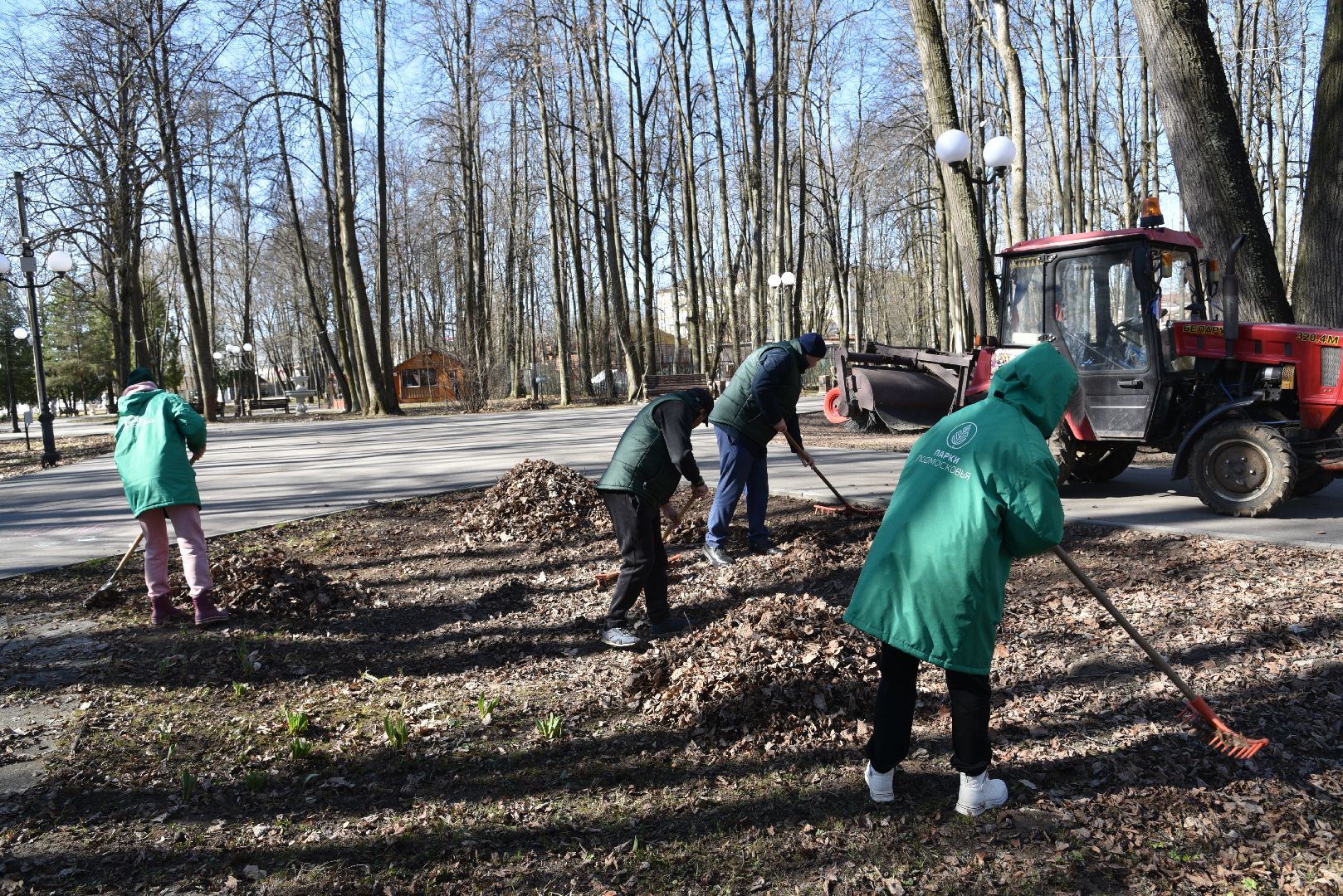 лотошино, лотошинский парк, парки подмосковья, субботник,