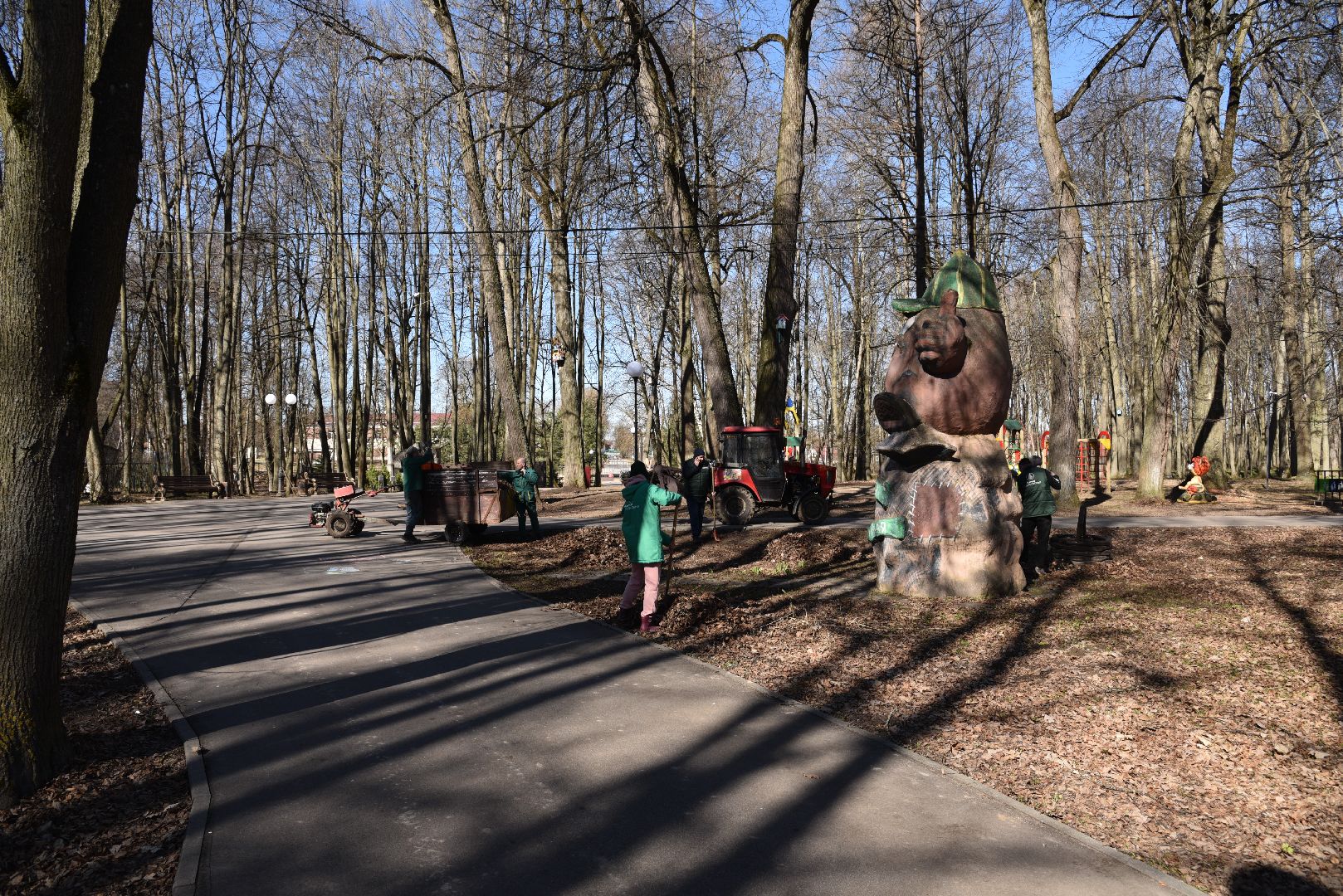 лотошино, лотошинский парк, парки подмосковья, субботник,