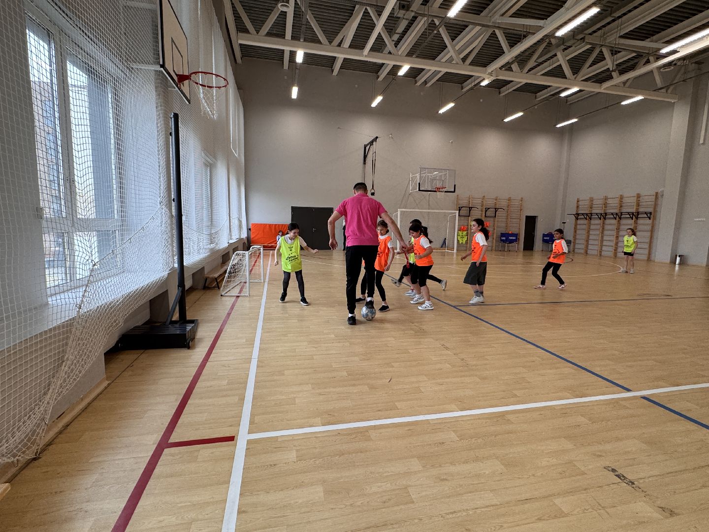 Футбол в школе, Открытый урок, Образование, Спорт для всех, Одинцово,