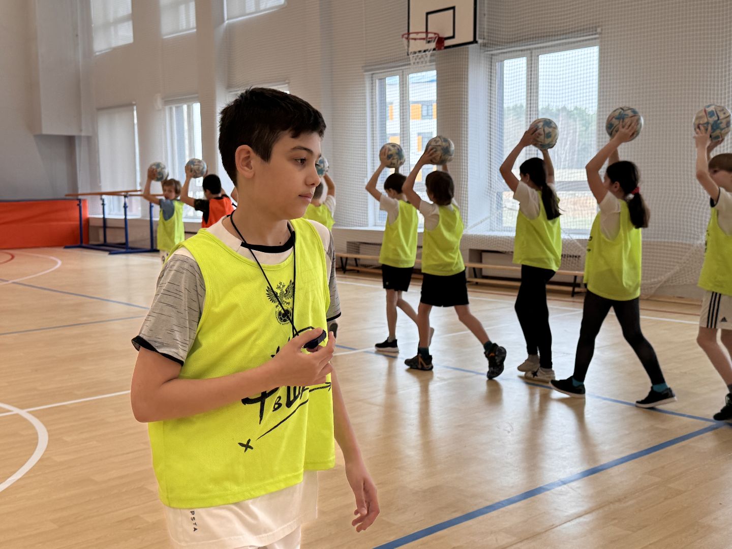 Футбол в школе, Открытый урок, Образование, Спорт для всех, Одинцово,