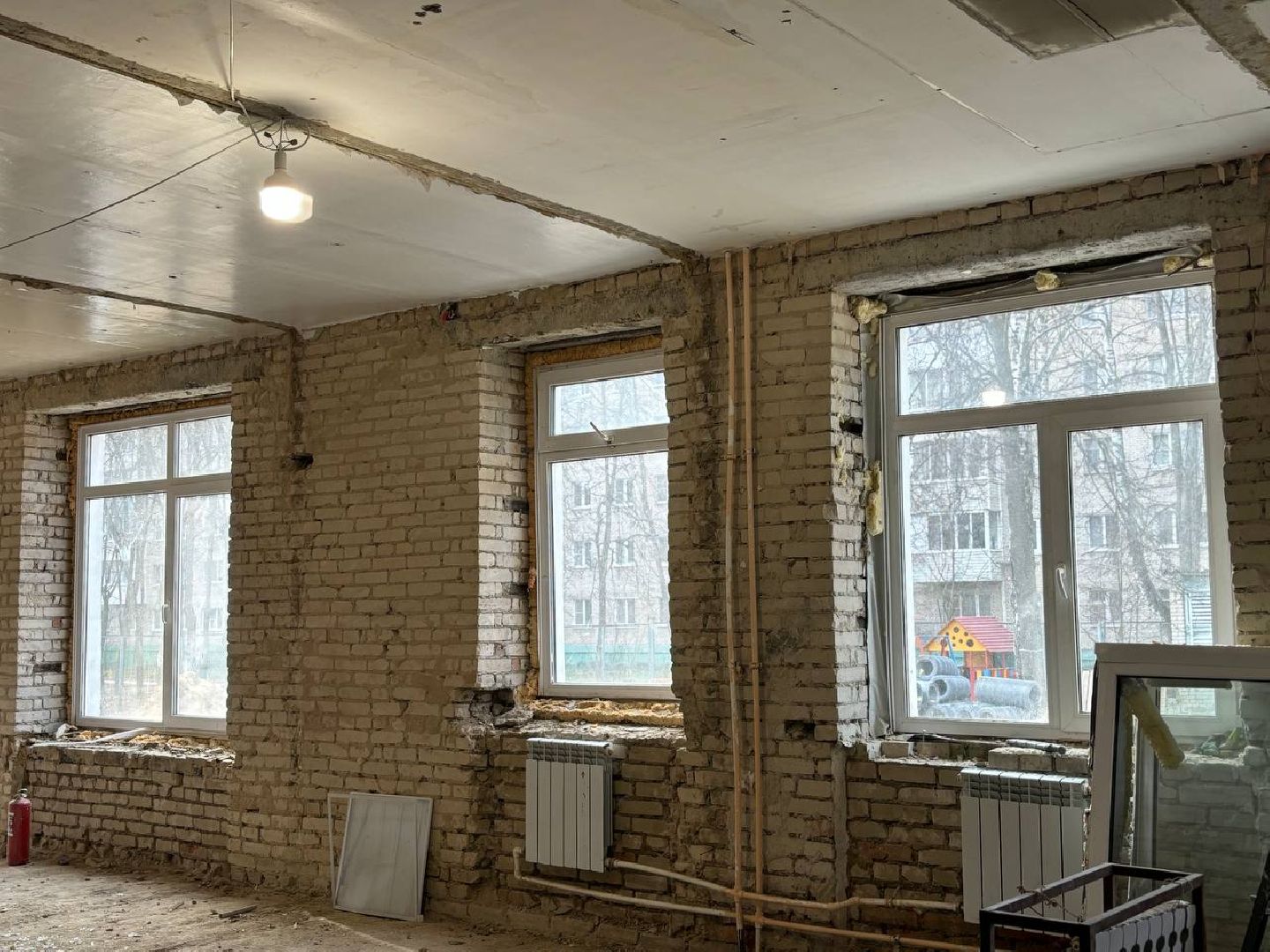 воскресенск, строительство, капитальный ремонт, детский сад,