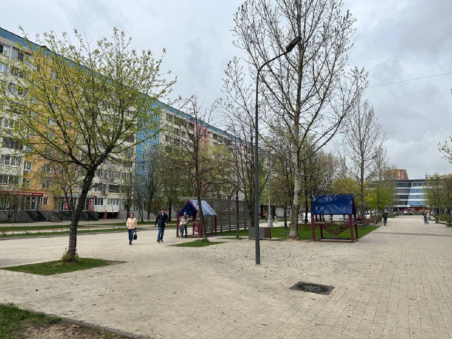 Реутов, благоустройство, МЦД-4, железная дорога, электрички, тротуары, освещение