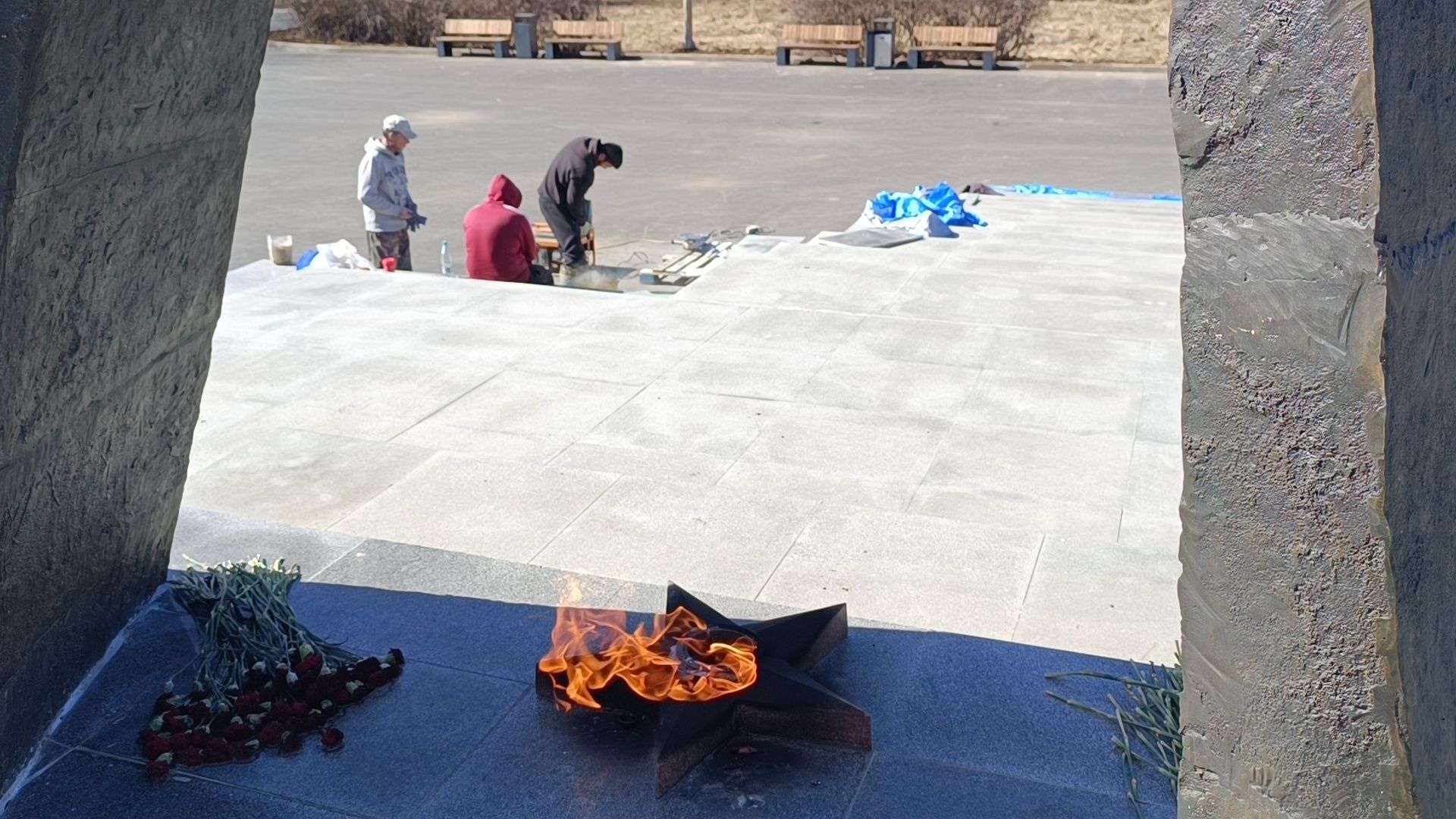 мемориал, ремонт, лобня, парк,