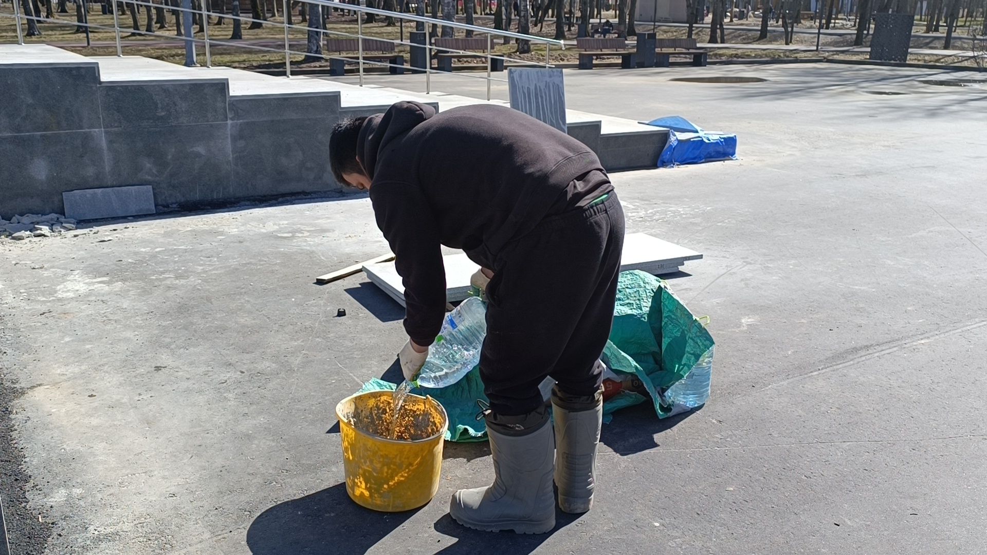 мемориал, ремонт, лобня, парк,