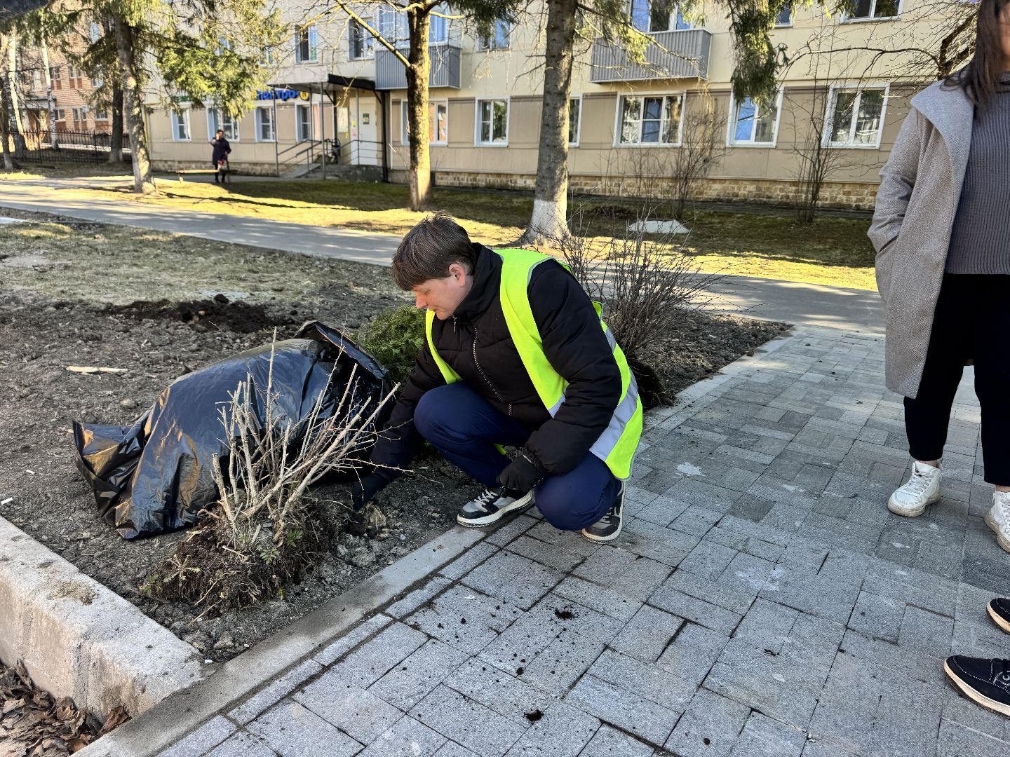 шаховская, вазоны, благоуйстройство,