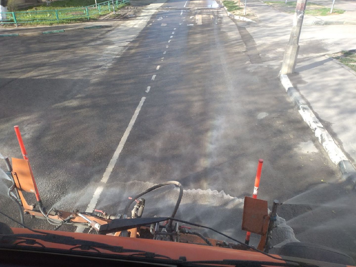 дороги, чистота, уборка улиц, Лосино-Петровский