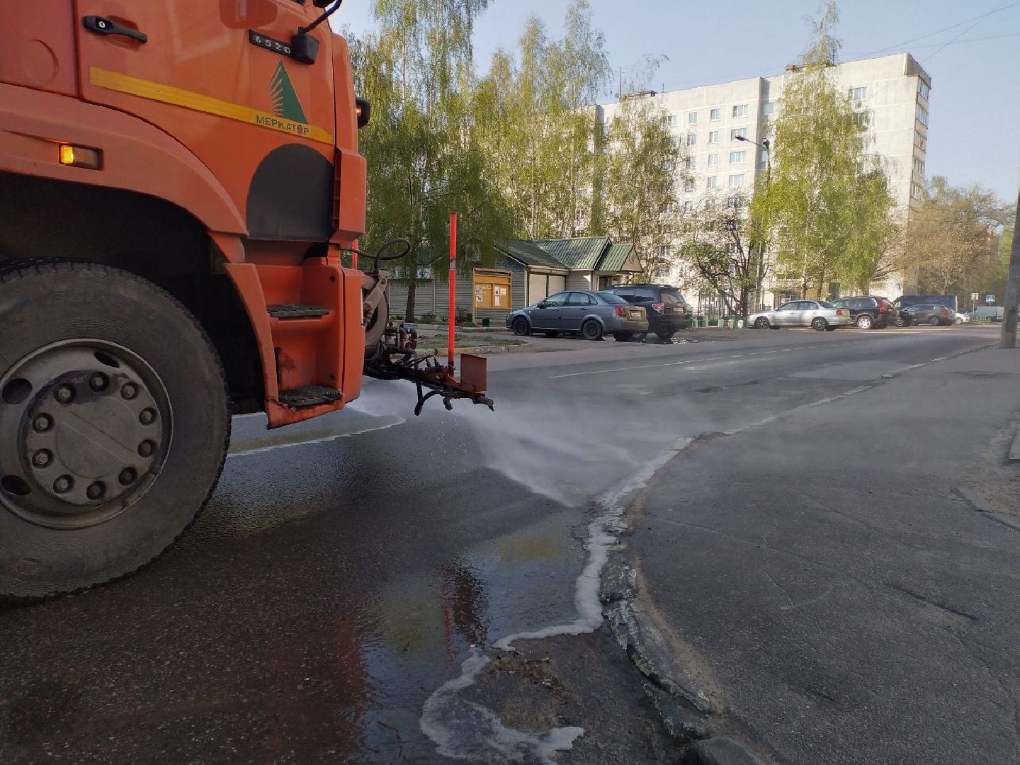 дороги, чистота, уборка улиц, Лосино-Петровский