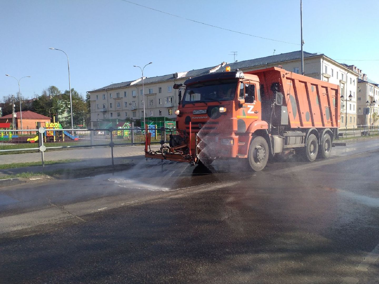 дороги, чистота, уборка улиц, Лосино-Петровский