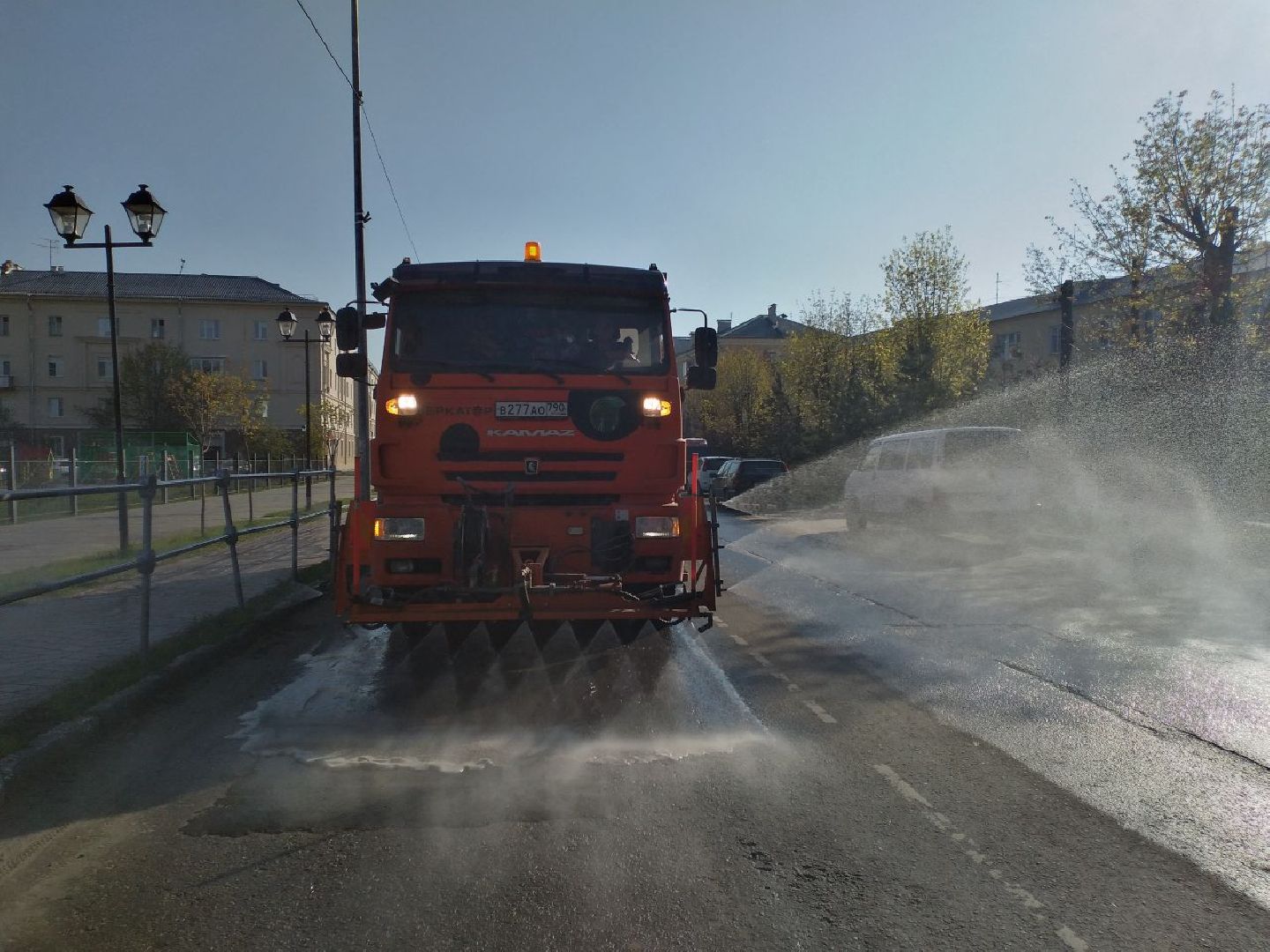 дороги, чистота, уборка улиц, Лосино-Петровский