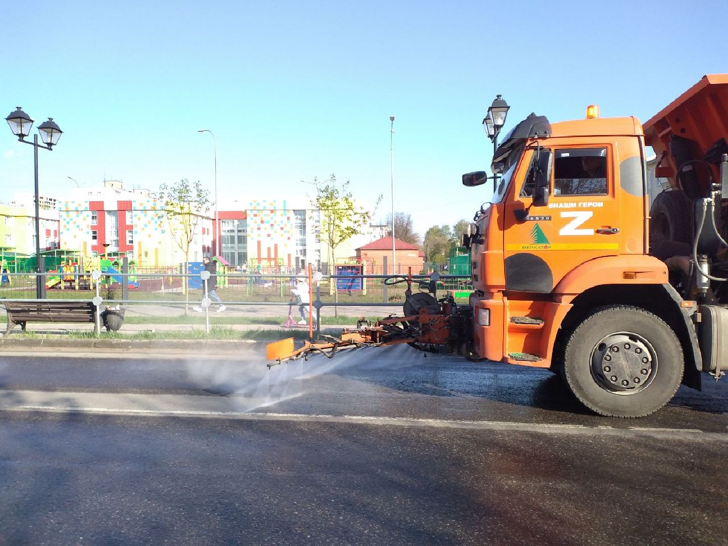 дороги, чистота, уборка улиц, Лосино-Петровский