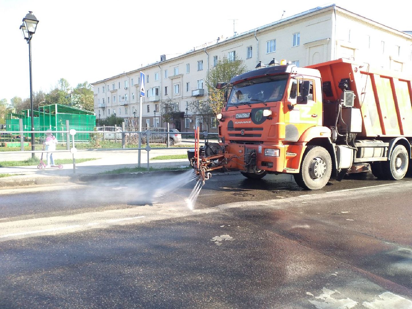 дороги, чистота, уборка улиц, Лосино-Петровский