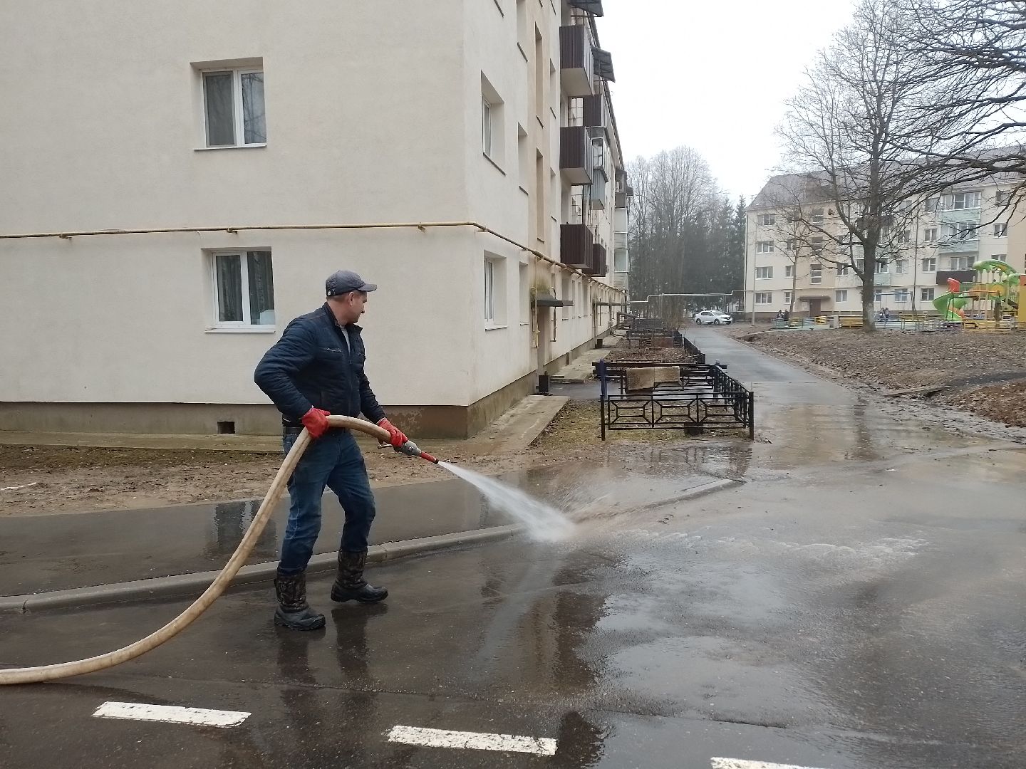 жкх, благоустровйство, придомовая территория, парковка автомобилей, городской округ восход,