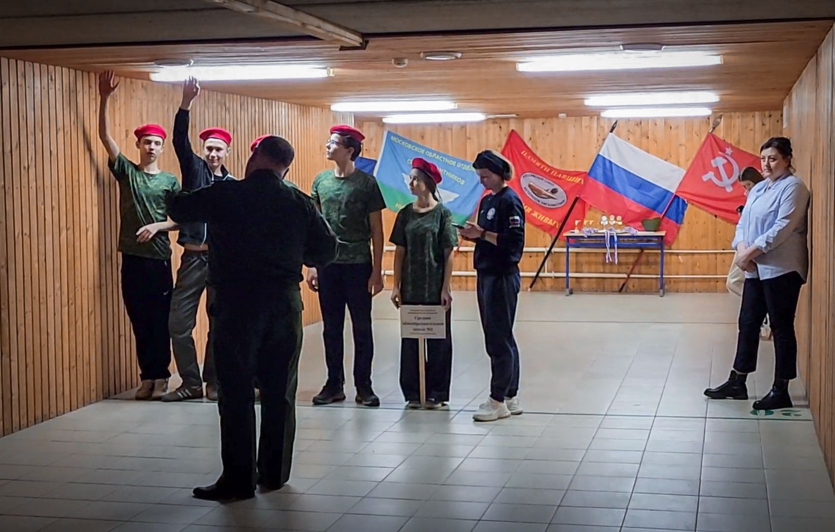 Бронницы, Соревнования по стрельбе, Студенты, Школьники, 80-летие победы,