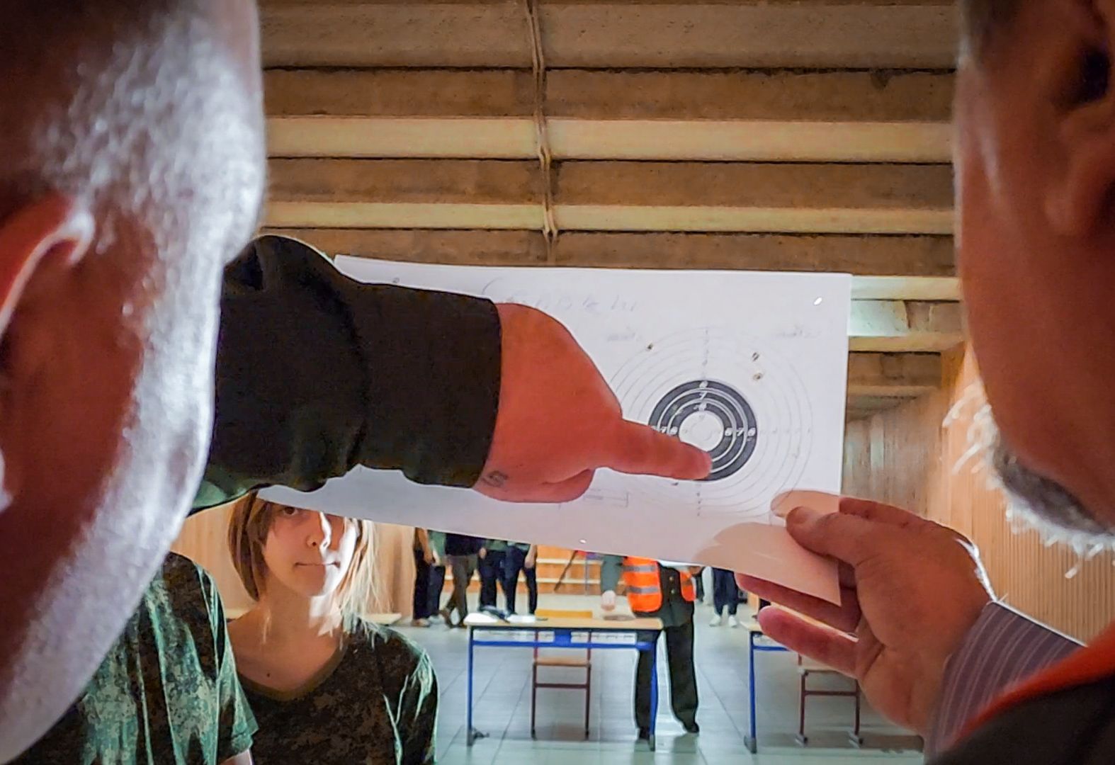 Бронницы, Соревнования по стрельбе, Студенты, Школьники, 80-летие победы,