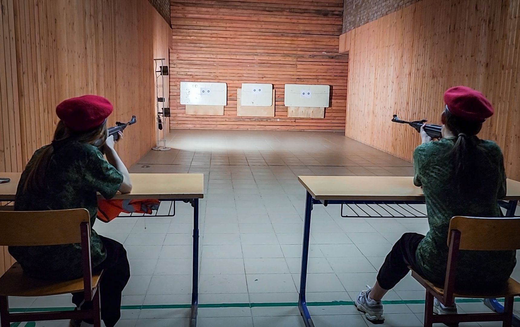 Бронницы, Соревнования по стрельбе, Студенты, Школьники, 80-летие победы,