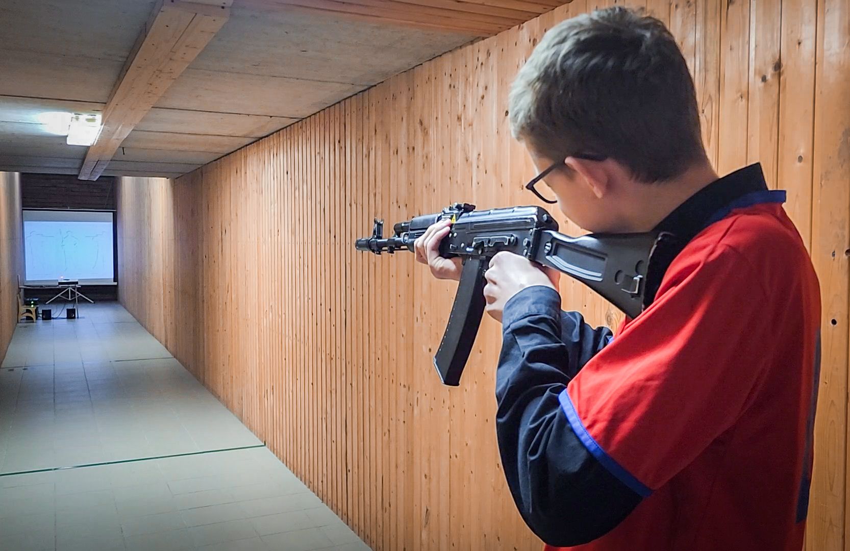 Бронницы, Соревнования по стрельбе, Студенты, Школьники, 80-летие победы,