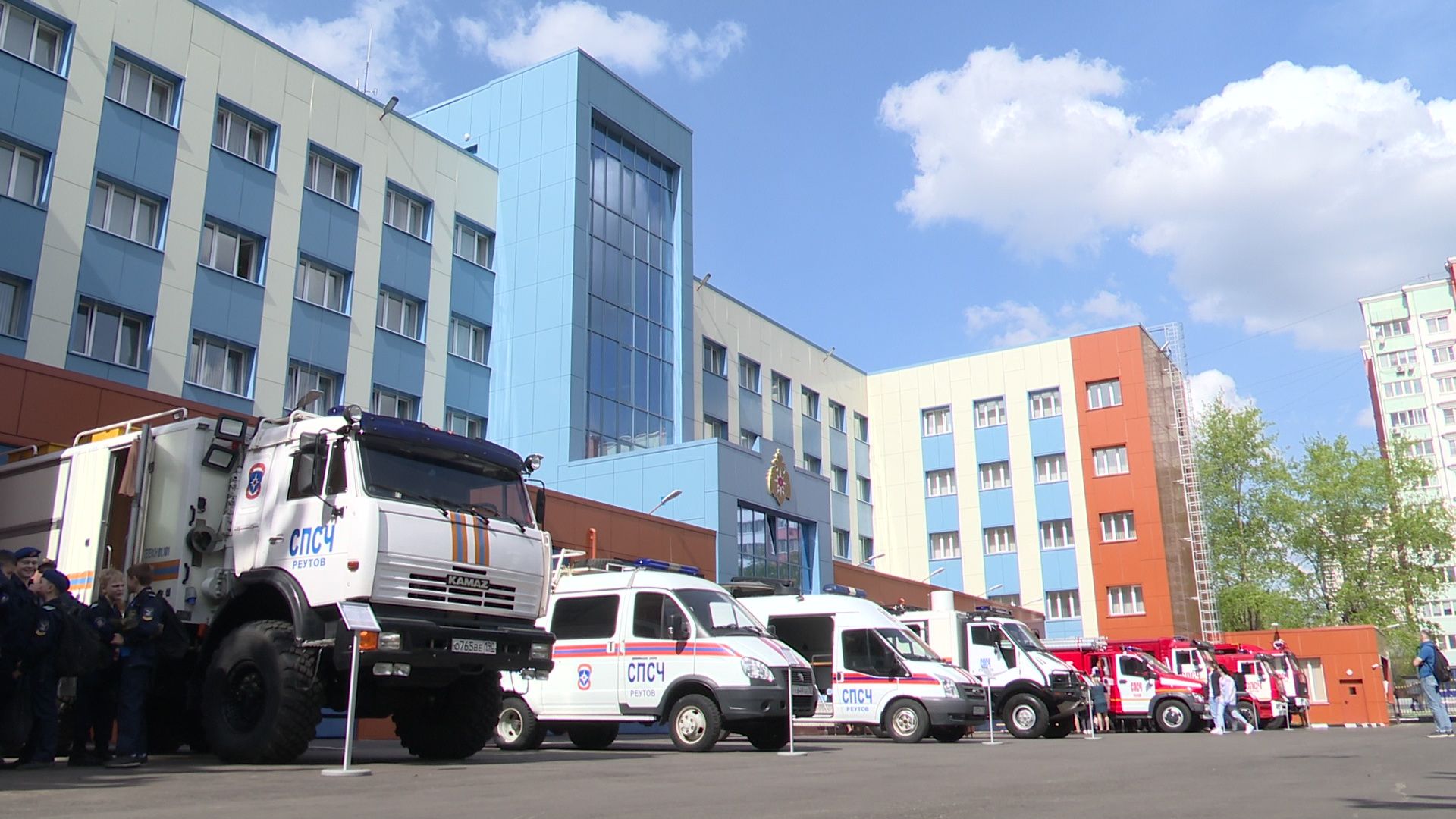 Реутов, МЧС, пожарная часть, награды, медали