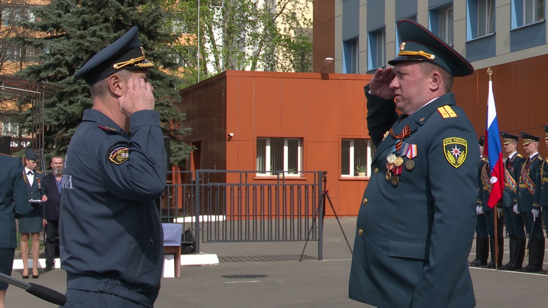 Реутов, МЧС, пожарная часть, награды, медали