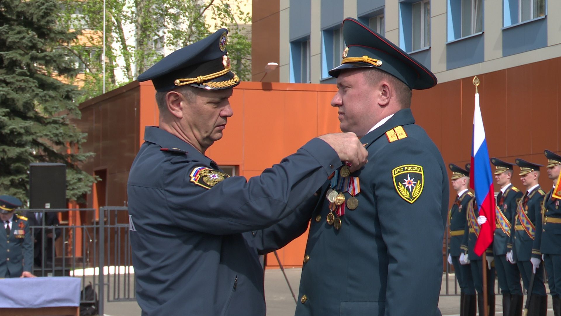 Реутов, МЧС, пожарная часть, награды, медали