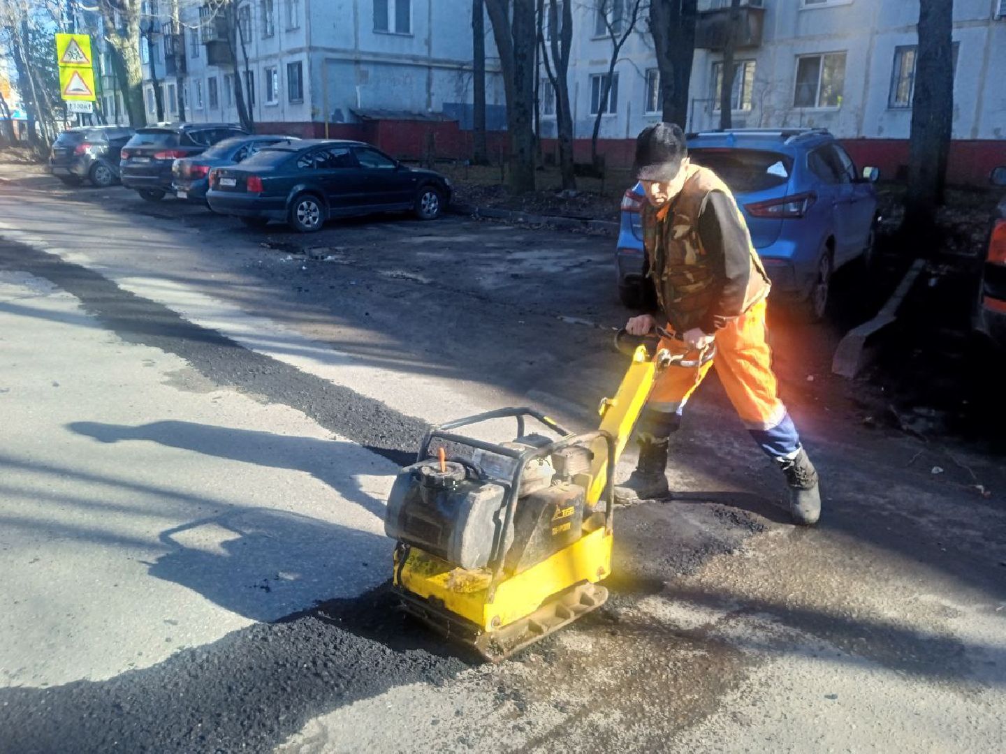 ивантеевка, пушкинский, ямочный ремонт, асфальтирование дворов дорог, коммунальная служба, вертикалки,