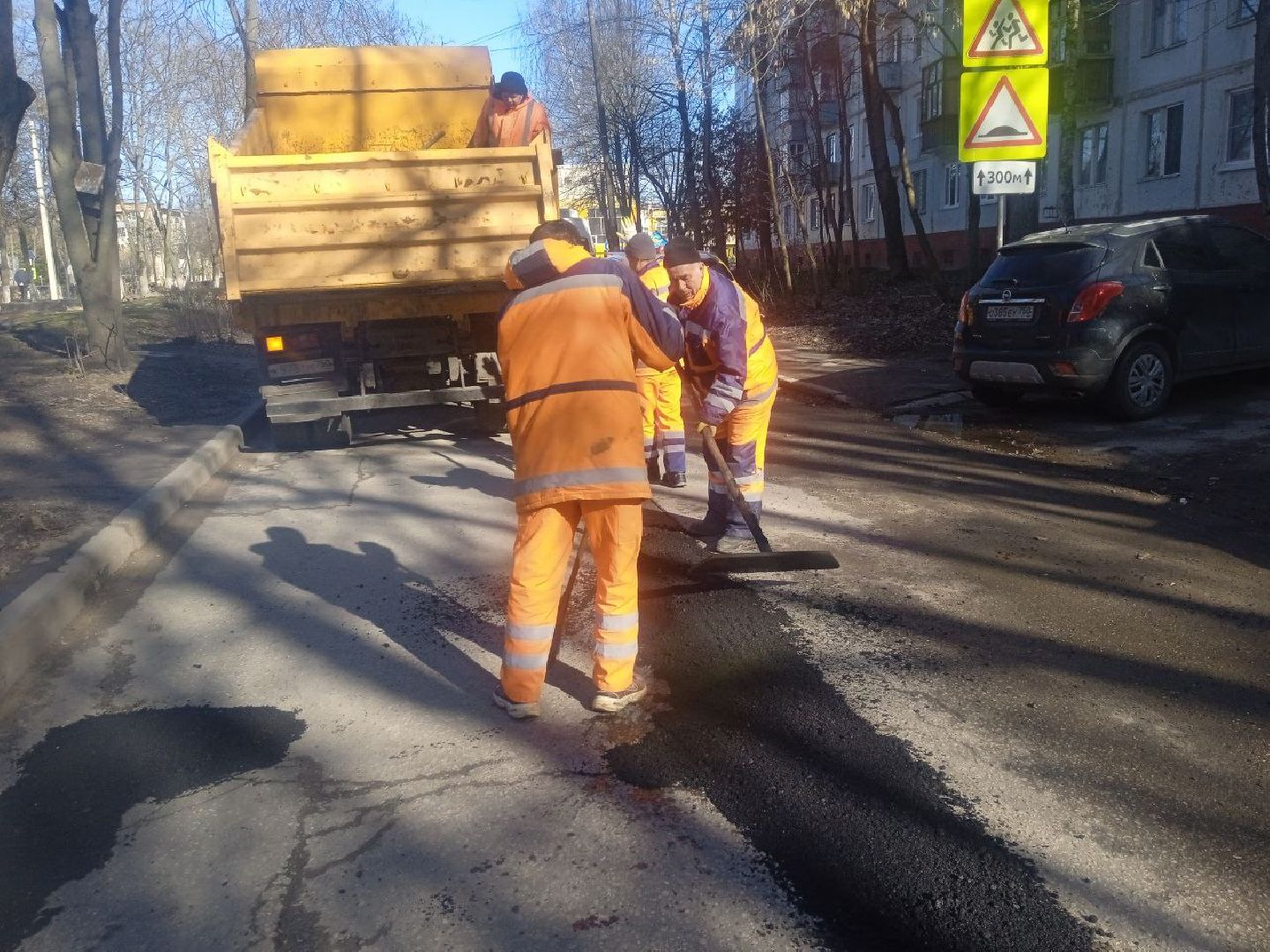 ивантеевка, пушкинский, ямочный ремонт, асфальтирование дворов дорог, коммунальная служба, вертикалки,