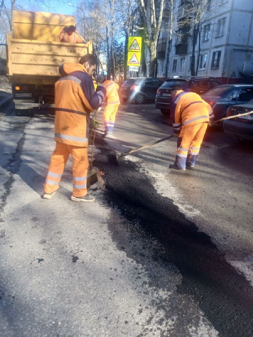 ивантеевка, пушкинский, ямочный ремонт, асфальтирование дворов дорог, коммунальная служба, вертикалки,