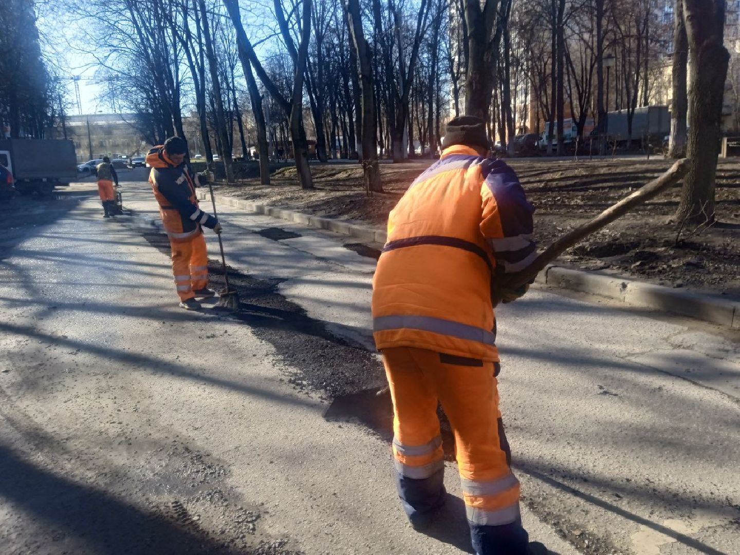 ивантеевка, пушкинский, ямочный ремонт, асфальтирование дворов дорог, коммунальная служба, вертикалки,
