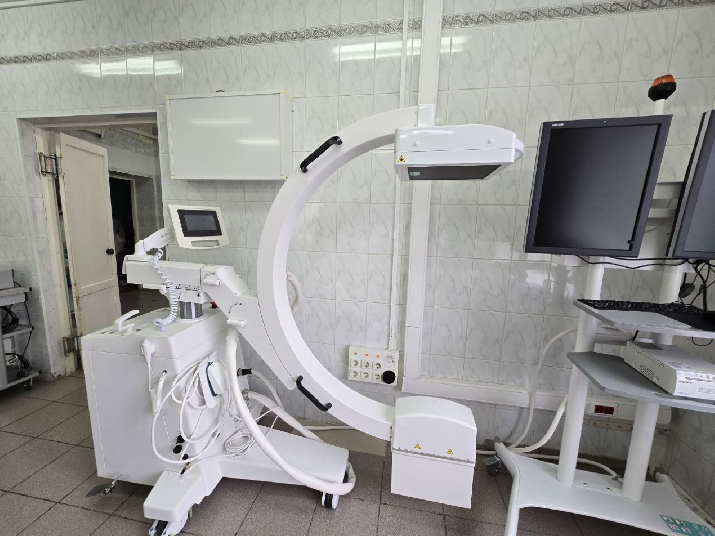 можайск, можайский муниципальный округ, новое оборудование, медицина, здравоохранение, здравоохранение мо, рентгенохирургическая система С-дуга,
