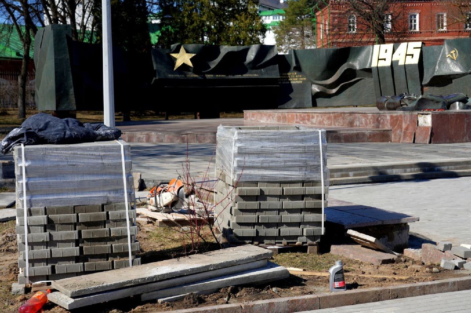благоустройство, мемориал, памятник, сергиев посад, сергиево-посадский городской округ,