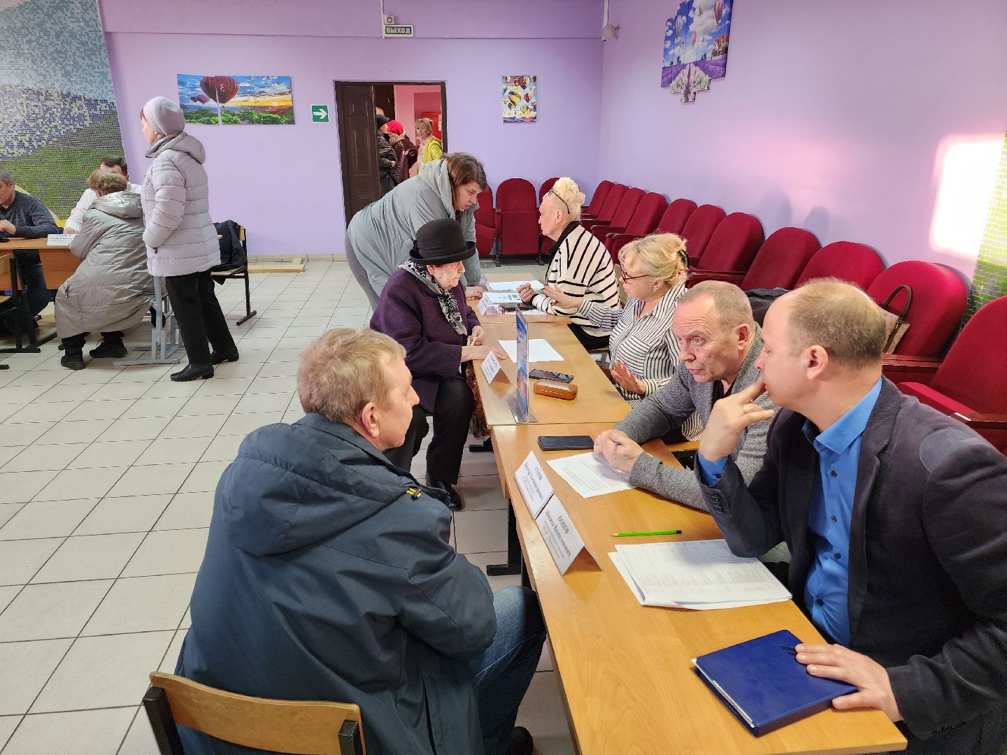 чехов, поселок васькино, выездная администрация, встреча с жителями, обращения граждан, деревня васькино, улица восточная, ямочный ремонт, ремонт дороги, уличное освещение, мбу чеховское благоустройство,