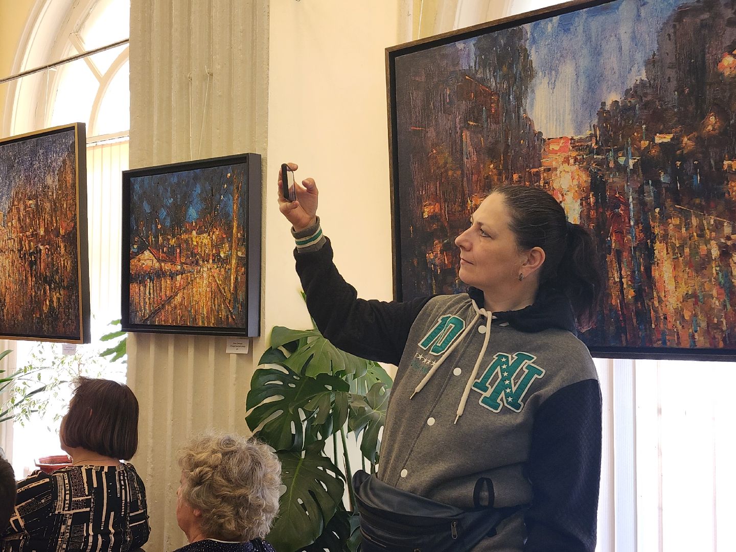 фрязино, открытие выставки, донбасс, импрессионизм, художественная выставка,