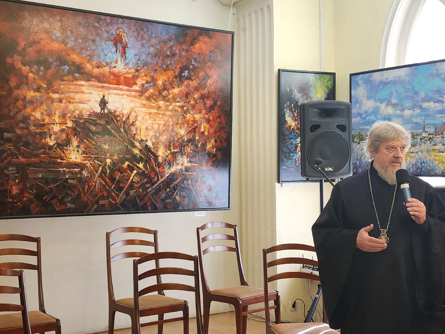 фрязино, открытие выставки, донбасс, импрессионизм, художественная выставка,