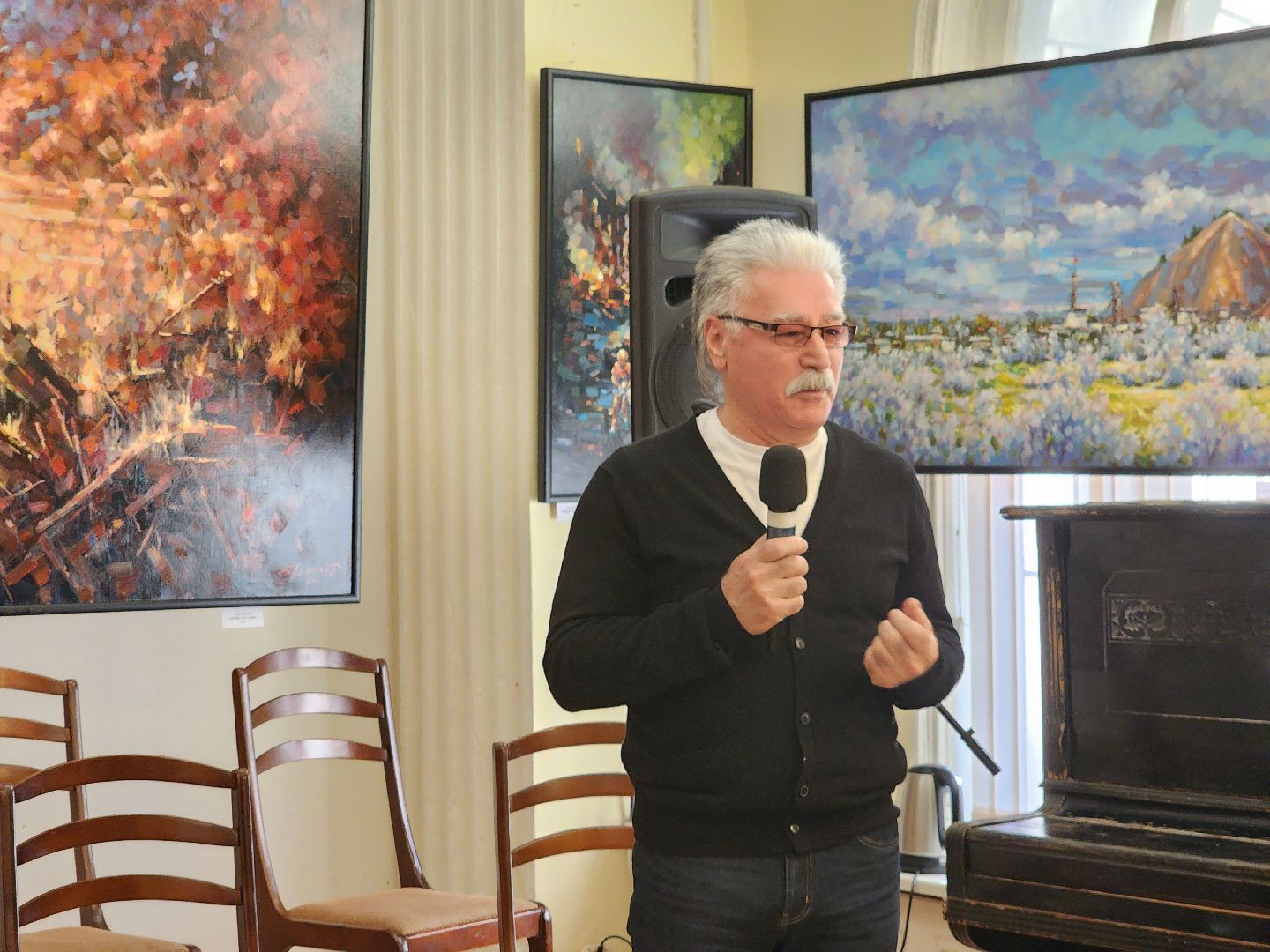 фрязино, открытие выставки, донбасс, импрессионизм, художественная выставка,