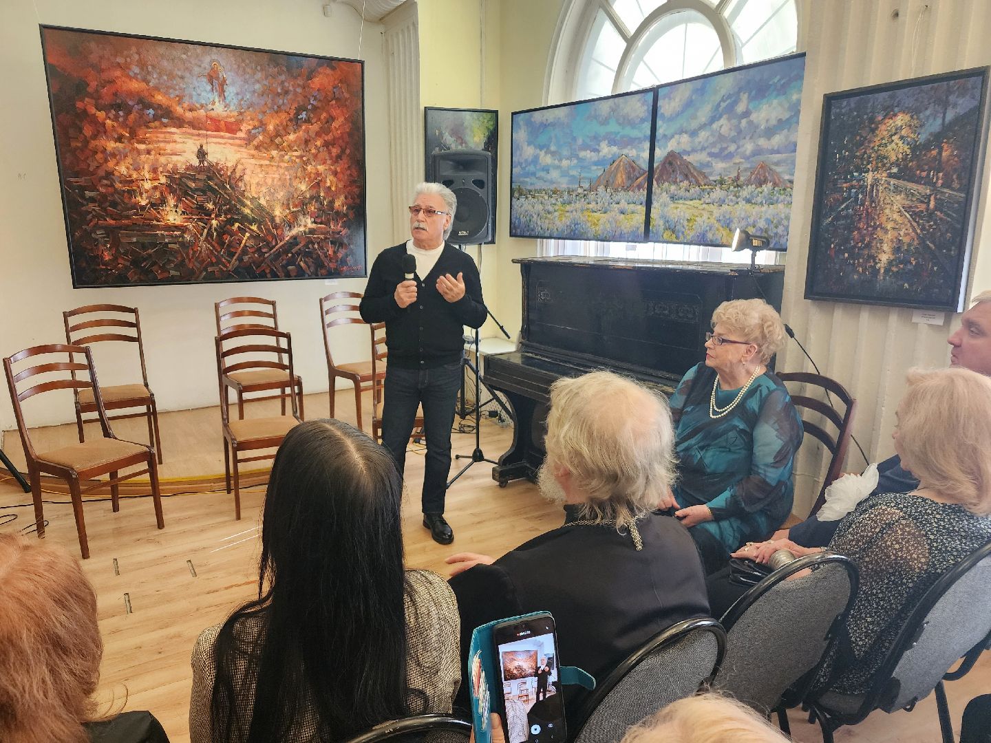 фрязино, открытие выставки, донбасс, импрессионизм, художественная выставка,