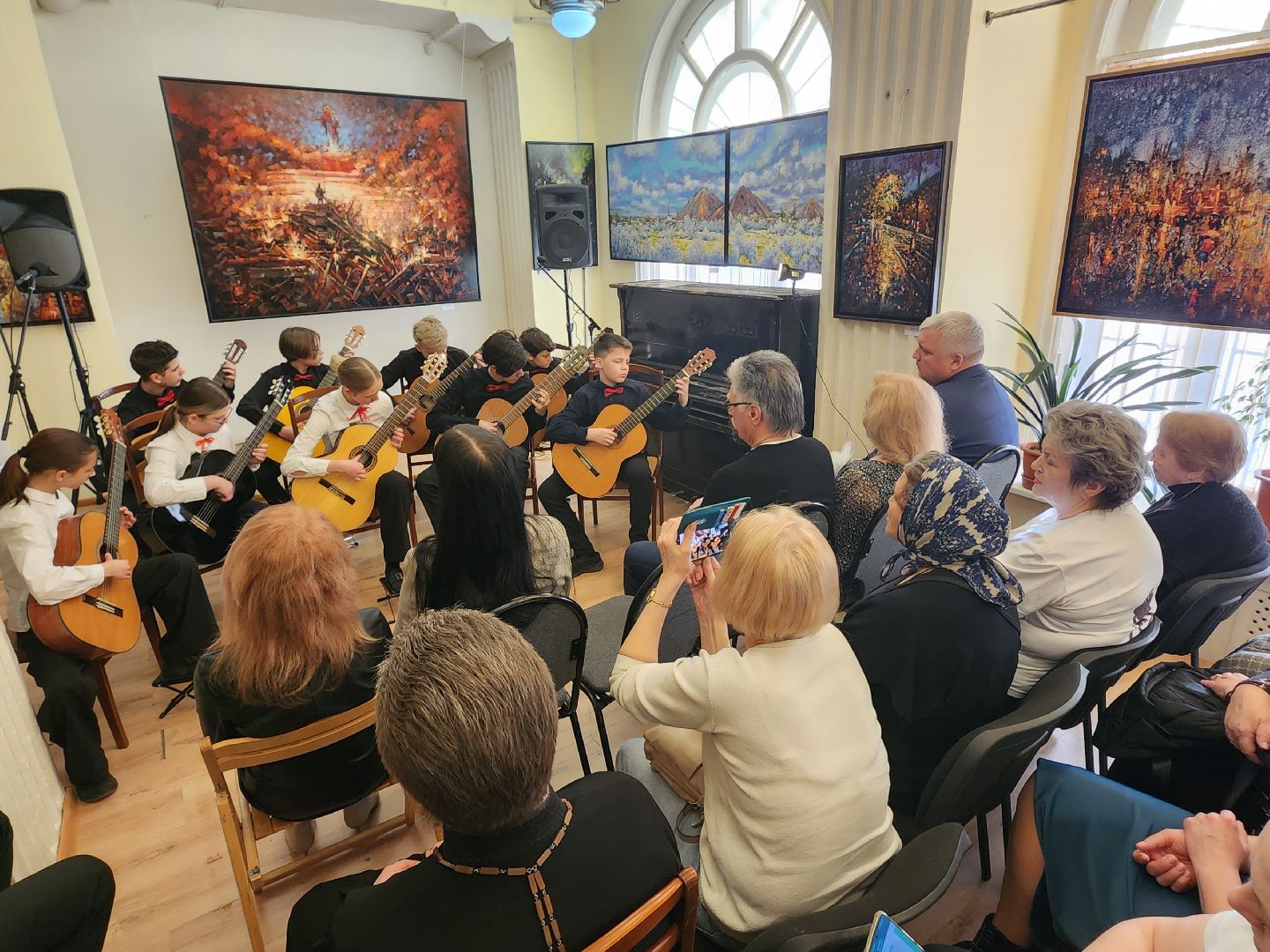 фрязино, открытие выставки, донбасс, импрессионизм, художественная выставка,