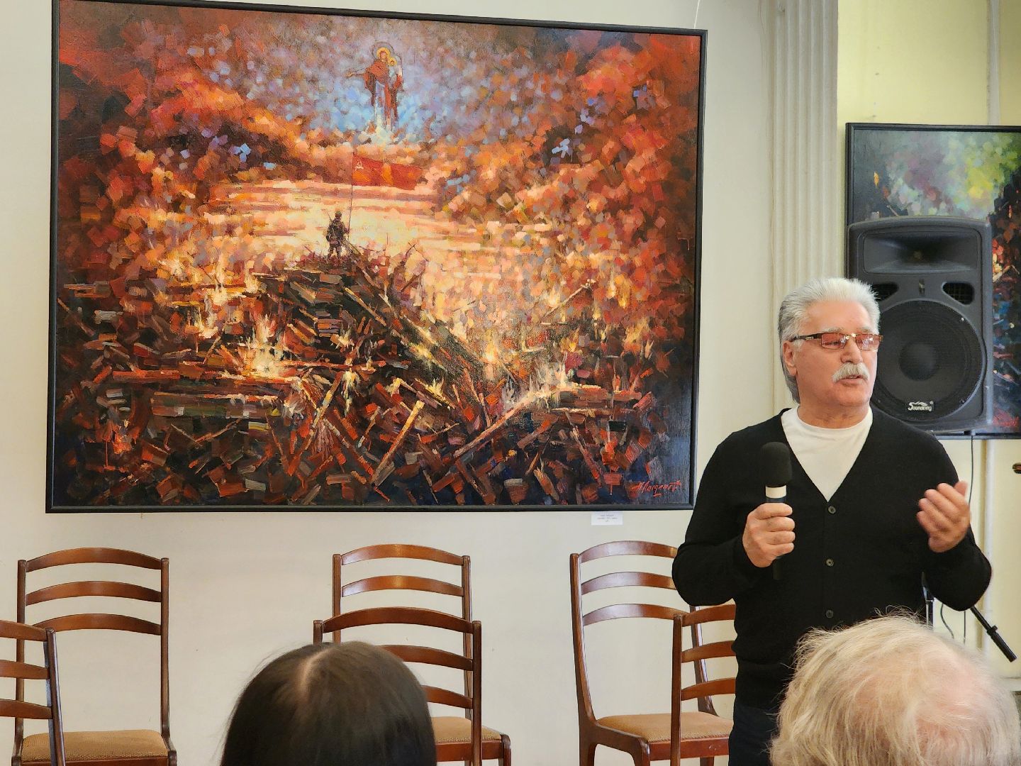 фрязино, открытие выставки, донбасс, импрессионизм, художественная выставка,