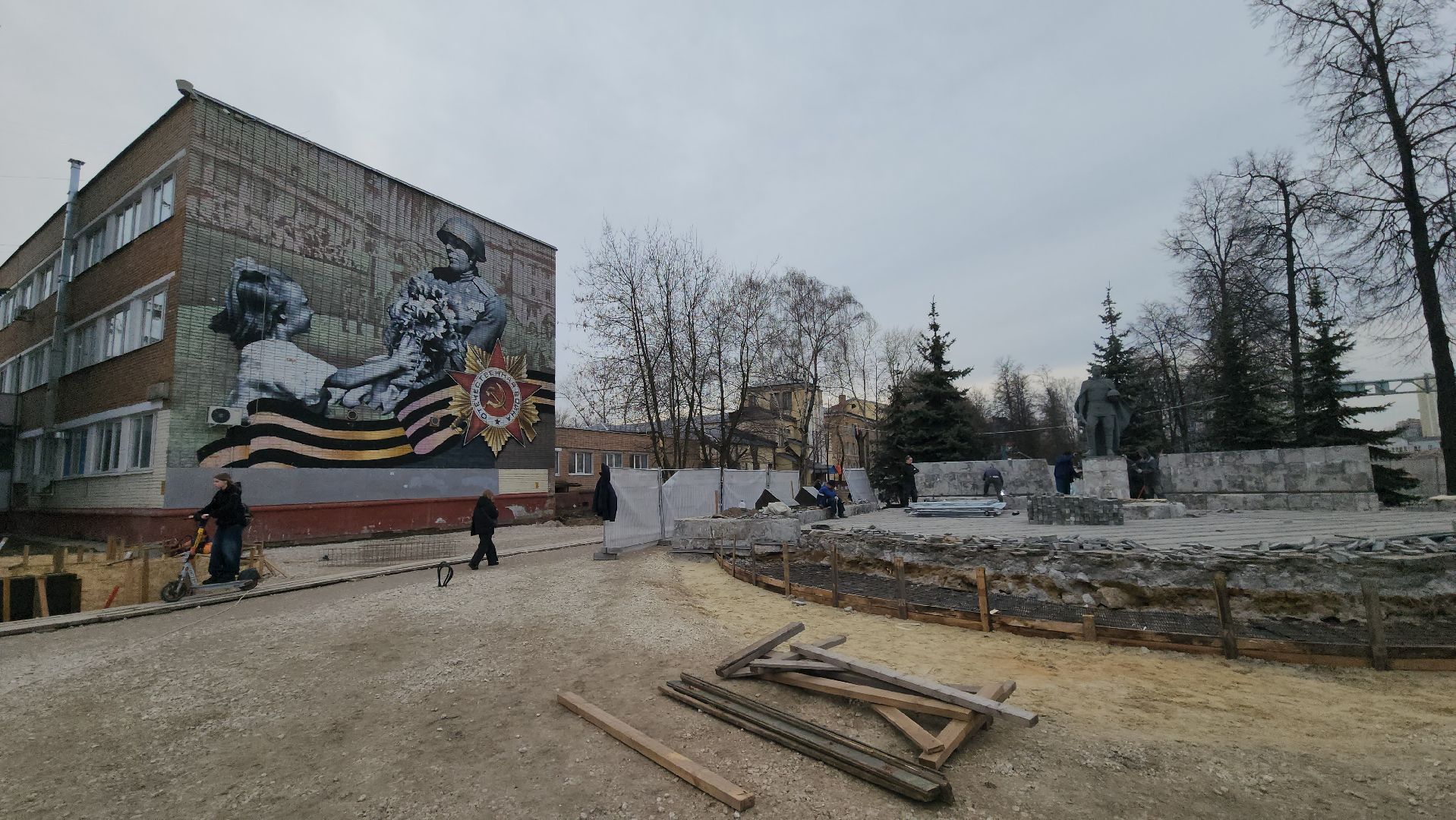 конкурс для жителей, мурал, люберцы, мемориал вечный огонь,