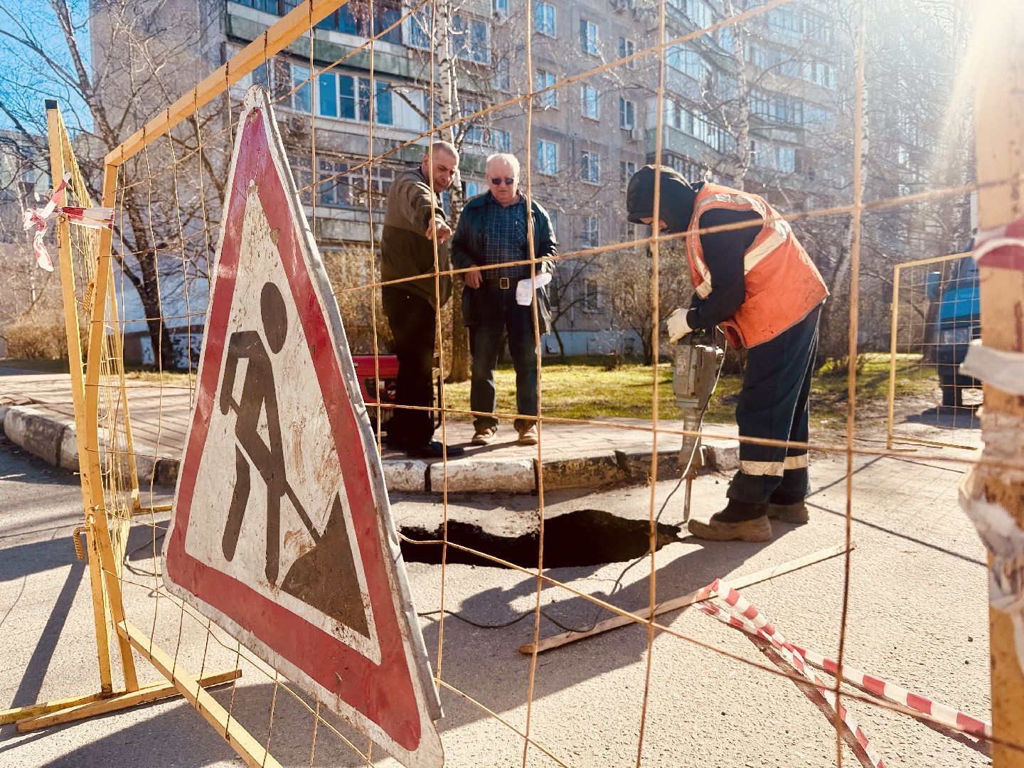 раменское, благоустройство, ремонт дороги, ремонт коммуникаций, коммунальные службы, водоканал,