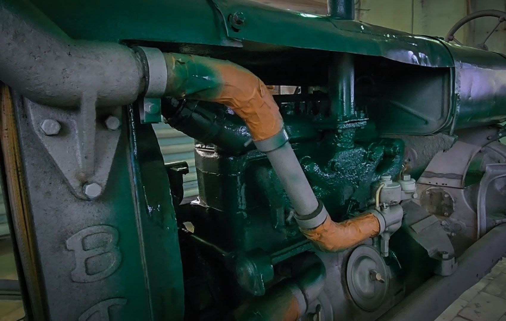 Бронницы, Реставрация трактора, У-2 ВТЗ, Автомобильно-дорожный колледж,