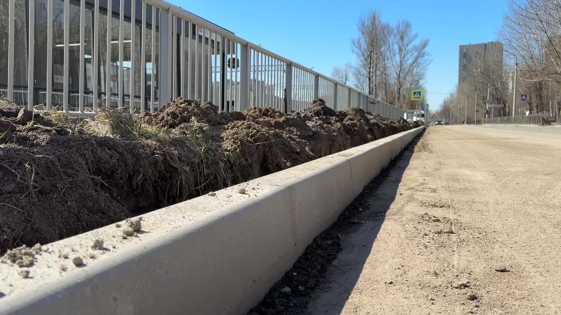 реутов, благоустройство, бордюры, опалубка,