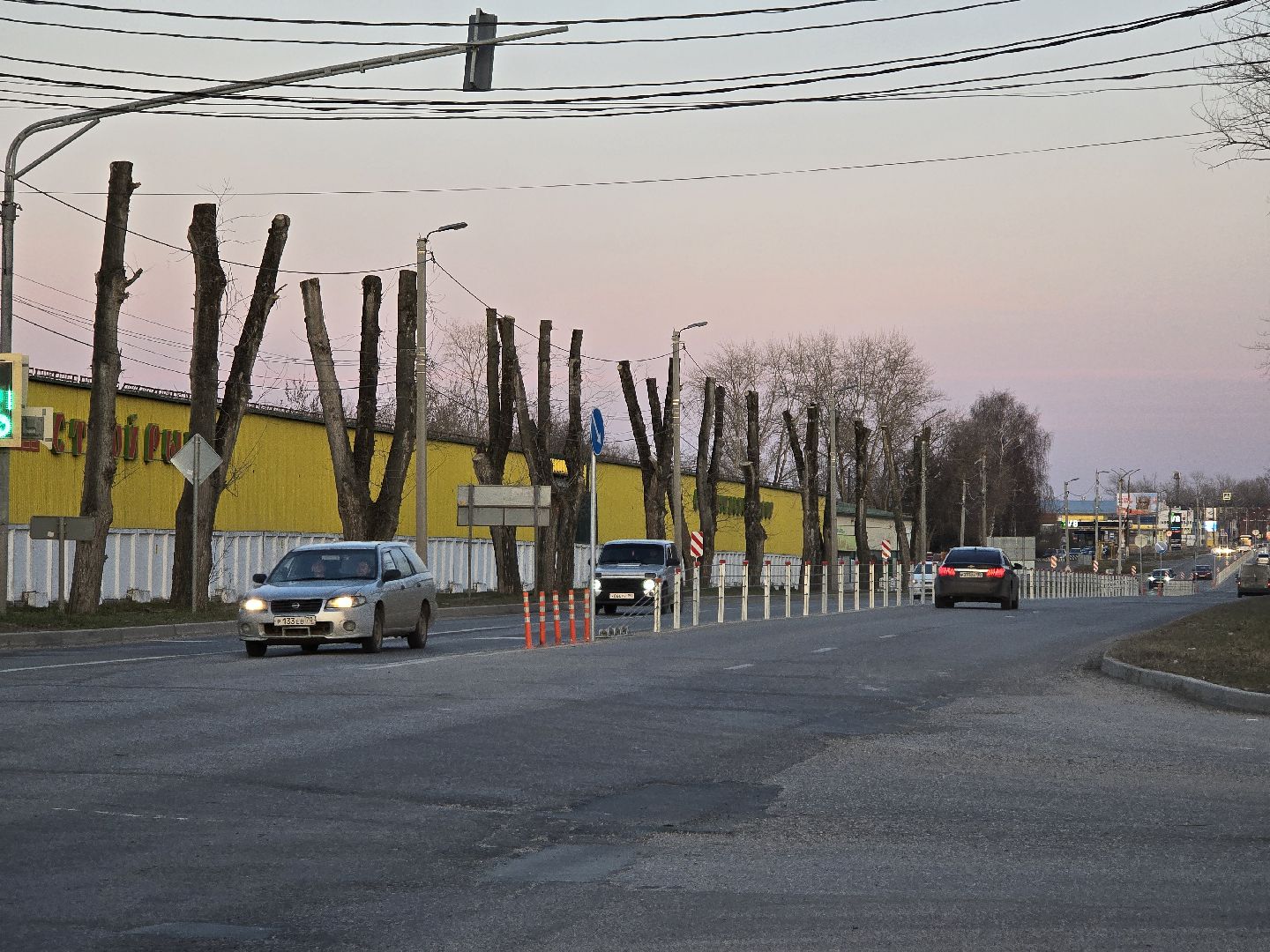 Коломна, тросовые ограждения, безопасность на дорогах,
