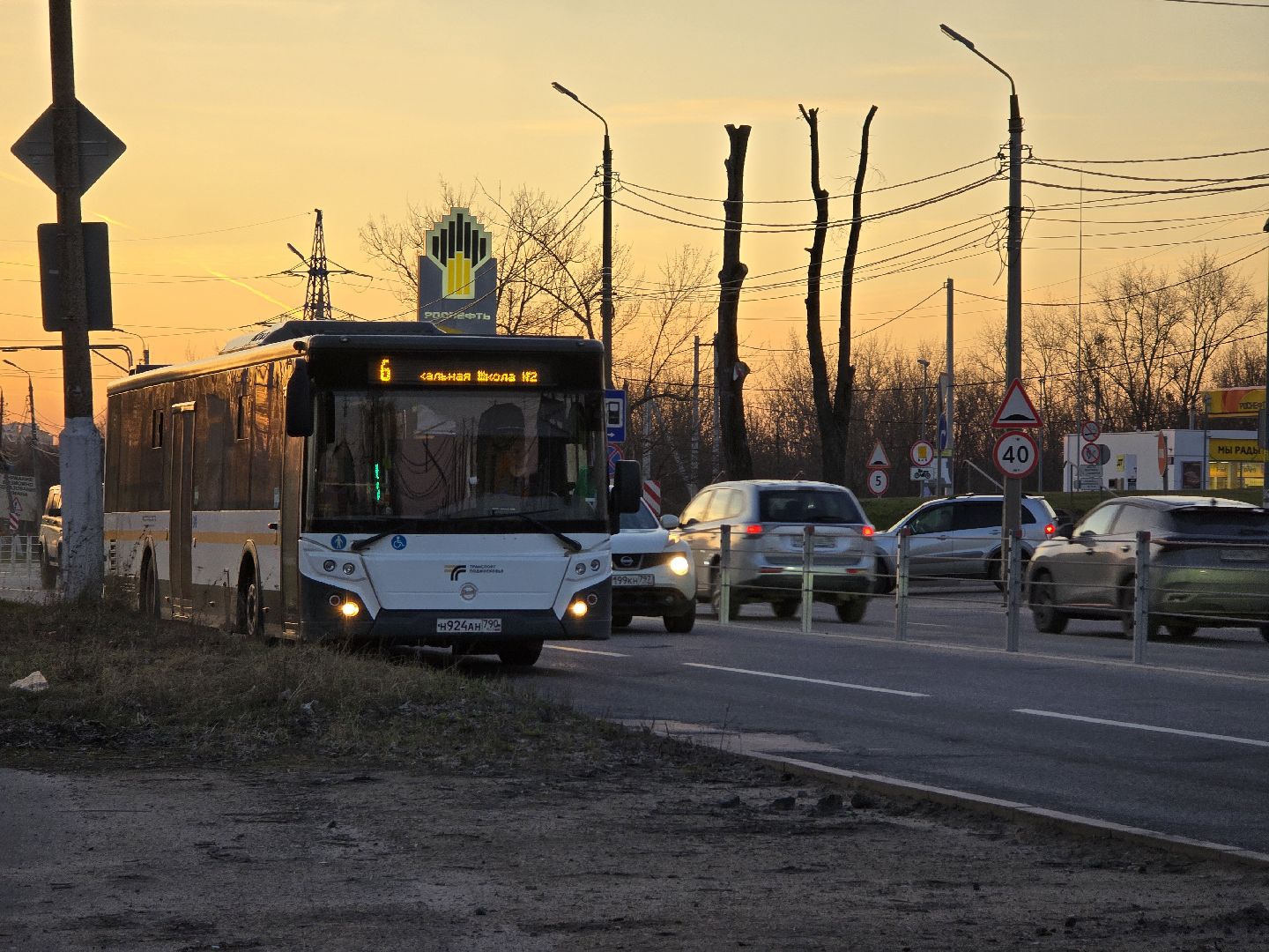 Коломна, тросовые ограждения, безопасность на дорогах,