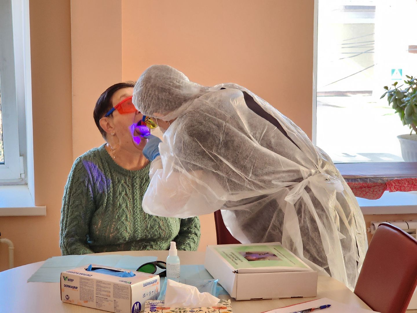 серпухов, серпуховский дом ветеранов, Серпуховская стоматологическая поликлиника, онкоскрининг,