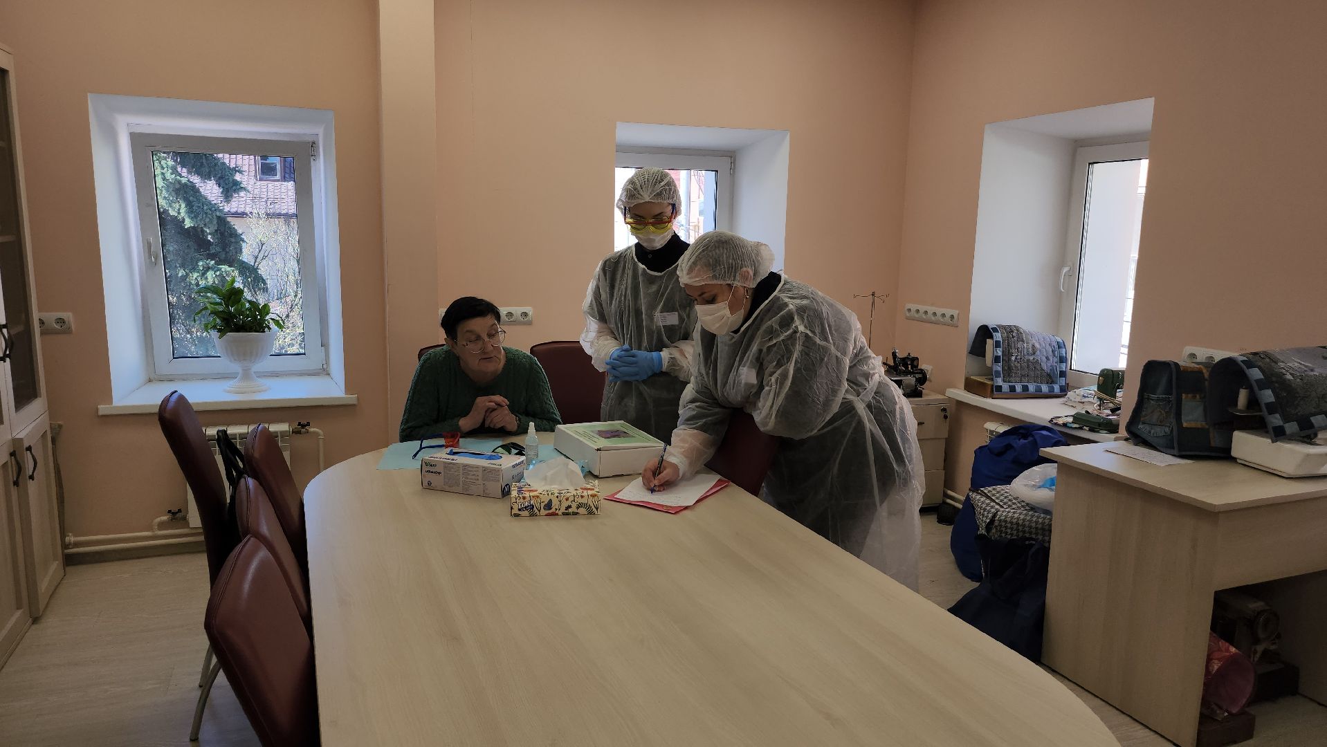 серпухов, серпуховский дом ветеранов, Серпуховская стоматологическая поликлиника, онкоскрининг,