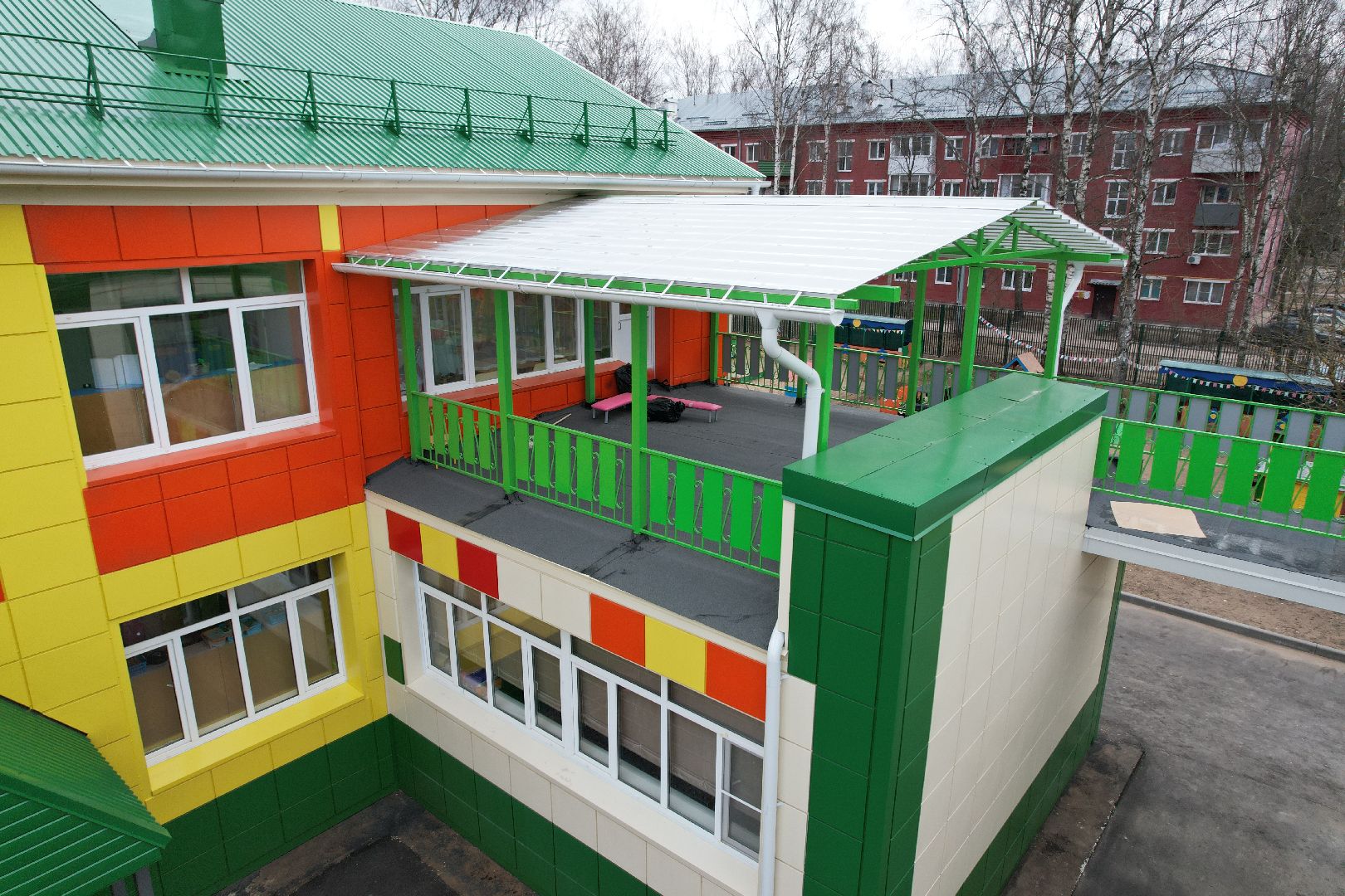 капремонт детского сада аленка в талдоме, видео с коптера,